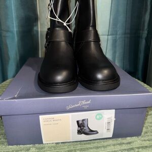 Universal Thread Connor Black Ankle Boots